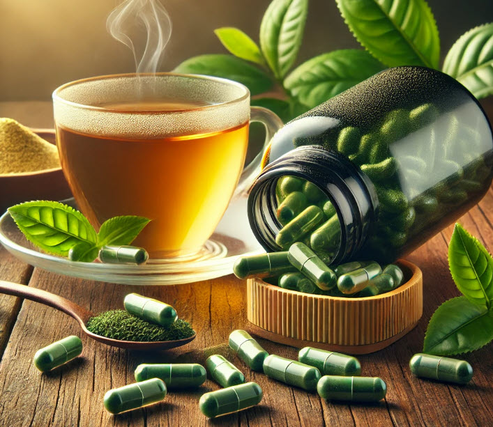 green tea extract capsules